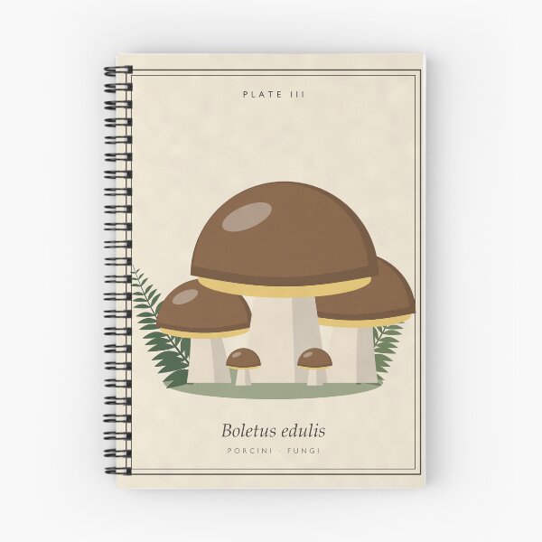 Item preview, Porcini Mushroom Vintage Botanical Plate designed and sold by ChromaLens.