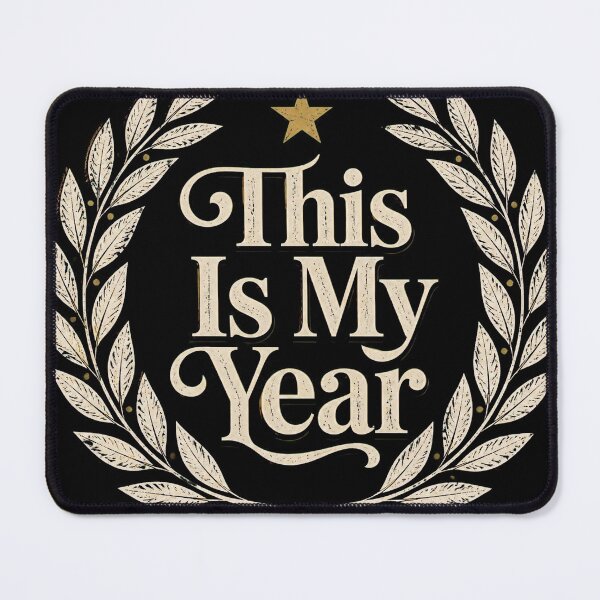 Item preview, This Is My Year Motivational 2027 Shirt designed and sold by RokomariFabric.