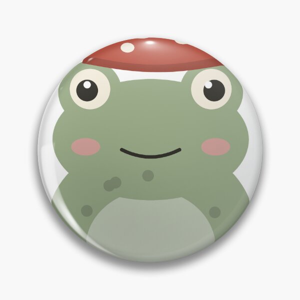 Item preview, Cute Frog with Mushroom Hat designed and sold by ChromaLens.