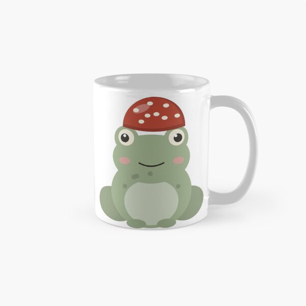 Item preview, Cute Frog with Mushroom Hat designed and sold by ChromaLens.