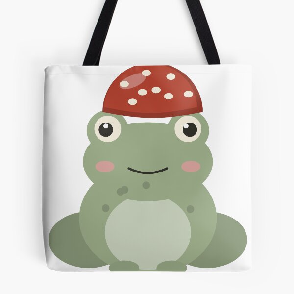 Item preview, Cute Frog with Mushroom Hat designed and sold by ChromaLens.
