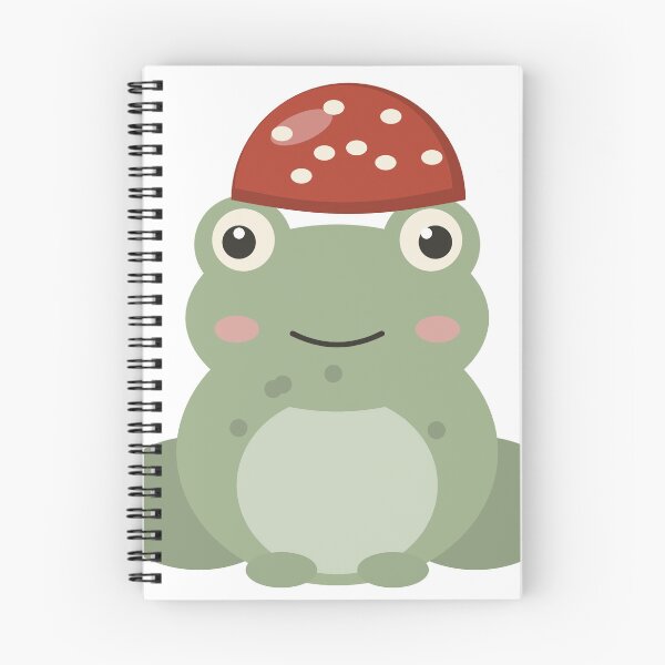 Item preview, Cute Frog with Mushroom Hat designed and sold by ChromaLens.