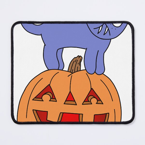 Item preview, Pumpkin Cat designed and sold by motherbrainart.