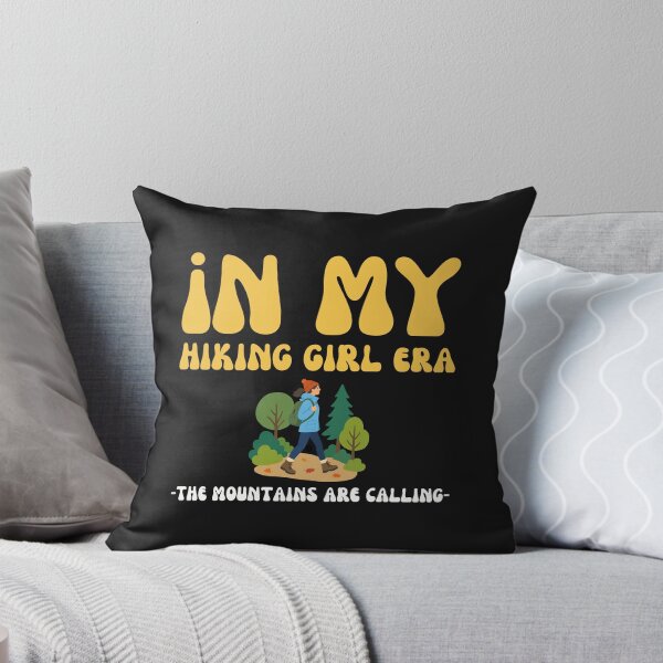 Item preview, Groovy In My Hiking Girl Era Mountains Are Calling designed and sold by mumchaosdesigns.
