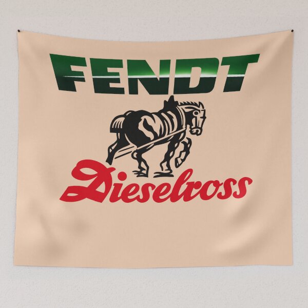 Item preview, Fendt Dieselross Vintage Horse Logo designed and sold by unicorns-art.