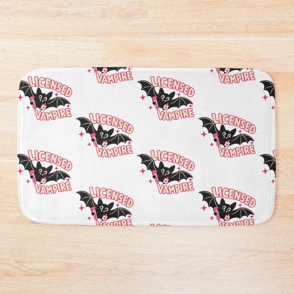 Item preview, Licensed Vampire Cute Phlebotomist Bat Phlebotomy Nurse Blood Tech Humor Art designed and sold by gamoreRony.
