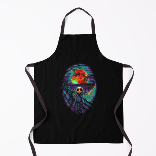 Item preview, Spooky Skeleton Scream Expressionist Moon Art designed and sold by DuangpornShea.