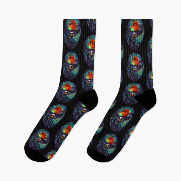 Item preview, Spooky Skeleton Scream Expressionist Moon Art designed and sold by DuangpornShea.