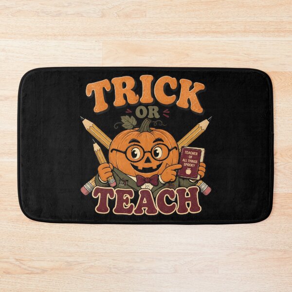 Item preview, Trick Or Teach Vintage Retro Spooky Teacher designed and sold by KristenosNehk.