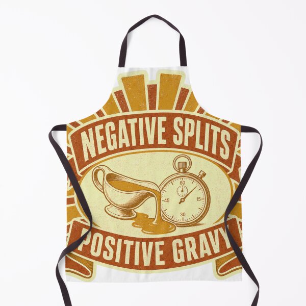 Item preview, Negative Splits Positive Gravy Turkey Trot Runner designed and sold by BoosterShop.