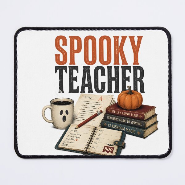 Item preview, Spooky Teacher Books Autumn Classroom School designed and sold by KristenosNehk.