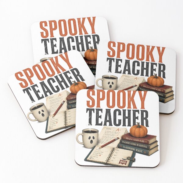 Item preview, Spooky Teacher Books Autumn Classroom School designed and sold by KristenosNehk.