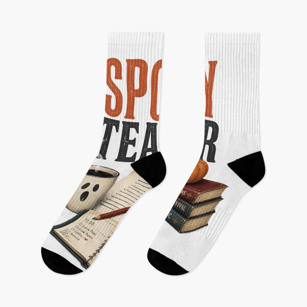 Item preview, Spooky Teacher Books Autumn Classroom School designed and sold by KristenosNehk.