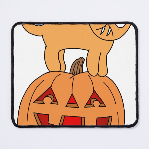 Item preview, Pumpkin Cat - orange designed and sold by motherbrainart.