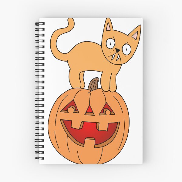 Item preview, Pumpkin Cat - orange designed and sold by motherbrainart.