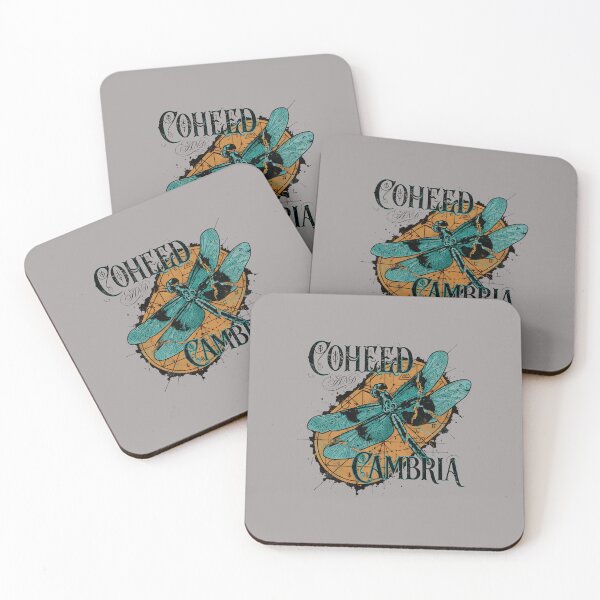 Item preview, Coheed and Cambria Dragonfly Grunge Band Tee-89 designed and sold by CedricMbassa.
