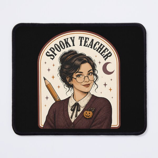 Item preview, Vintage Spooky Teacher Retro Halloween Educator designed and sold by KristenosNehk.