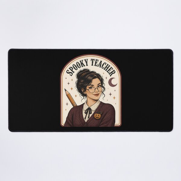 Item preview, Vintage Spooky Teacher Retro Halloween Educator designed and sold by KristenosNehk.