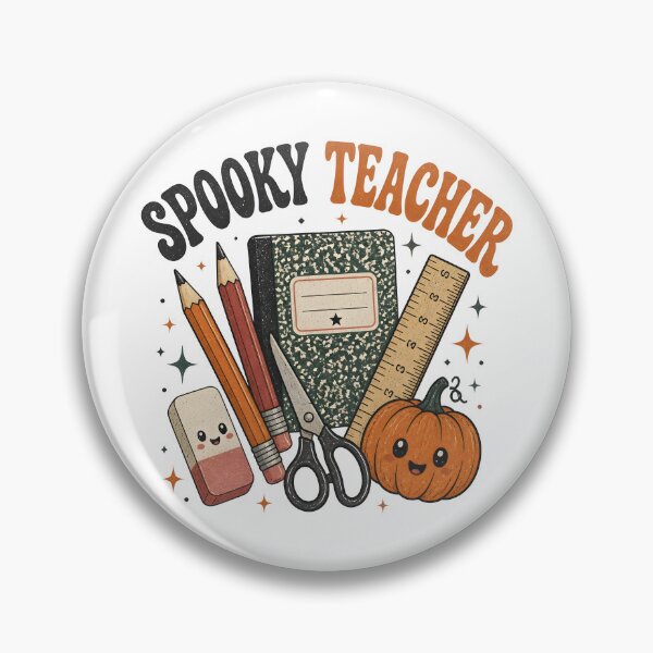 Item preview, Spooky Teacher Supplies Classroom Desk Halloween designed and sold by KristenosNehk.