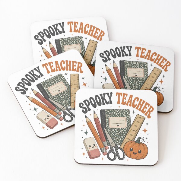 Item preview, Spooky Teacher Supplies Classroom Desk Halloween designed and sold by KristenosNehk.