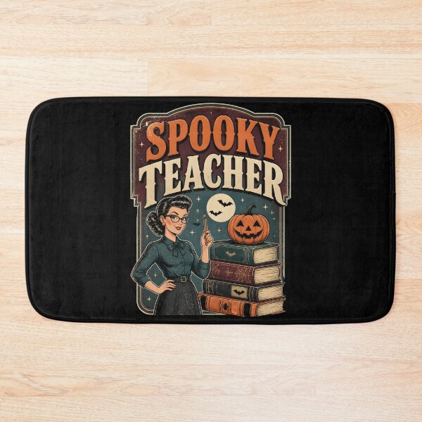 Item preview, Spooky Teacher Bookshelf Halloween Library Classroom designed and sold by KristenosNehk.