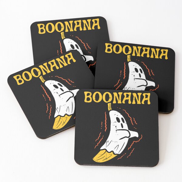 Item preview, Boonana Cute Ghost Banana Halloween designed and sold by fibiiiartstudio.