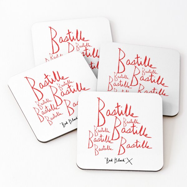 Item preview, Red Typographi Pop Rock Band designed and sold by KirinStudio.