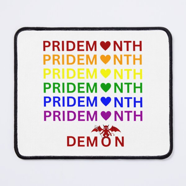 Item preview, Eileentheart - Pride Month Demon - Pride Month designed and sold by keener-kizziex.