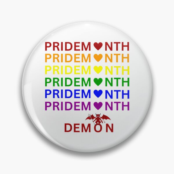 Item preview, Eileentheart - Pride Month Demon - Pride Month designed and sold by keener-kizziex.