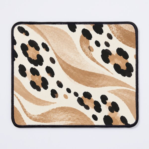 Item preview, Wild Chic Leopard & Brushstroke Pattern designed and sold by RoseAmourrr.