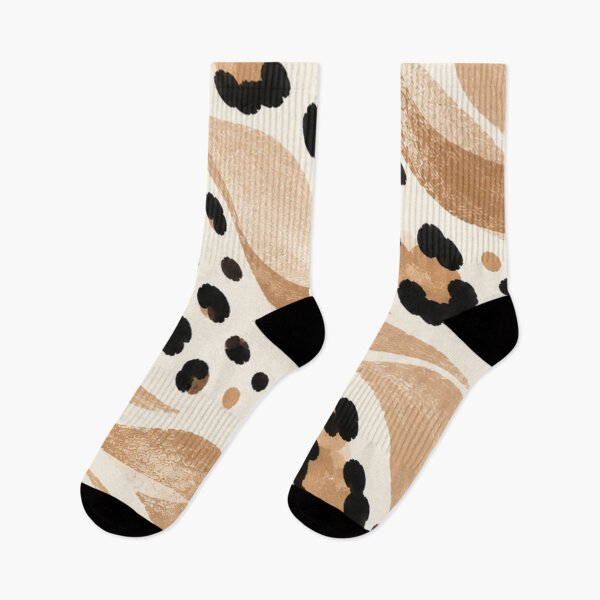 Item preview, Wild Chic Leopard & Brushstroke Pattern designed and sold by RoseAmourrr.