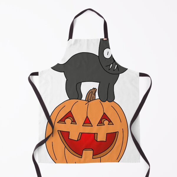 Item preview, Pumpkin Cat - black designed and sold by motherbrainart.