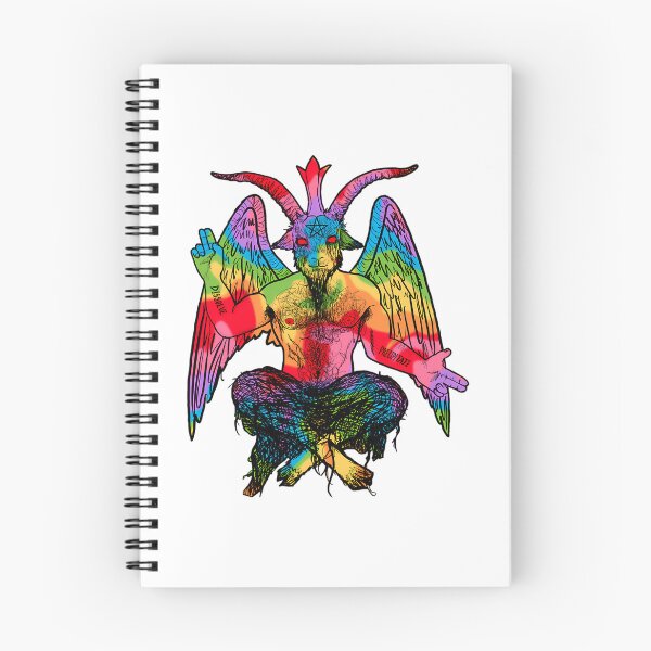 Item preview, Gay Pride Rainbow Baphomet designed and sold by keener-kizziex.