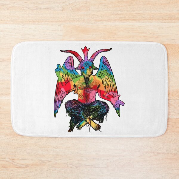 Item preview, Gay Pride Rainbow Baphomet designed and sold by keener-kizziex.