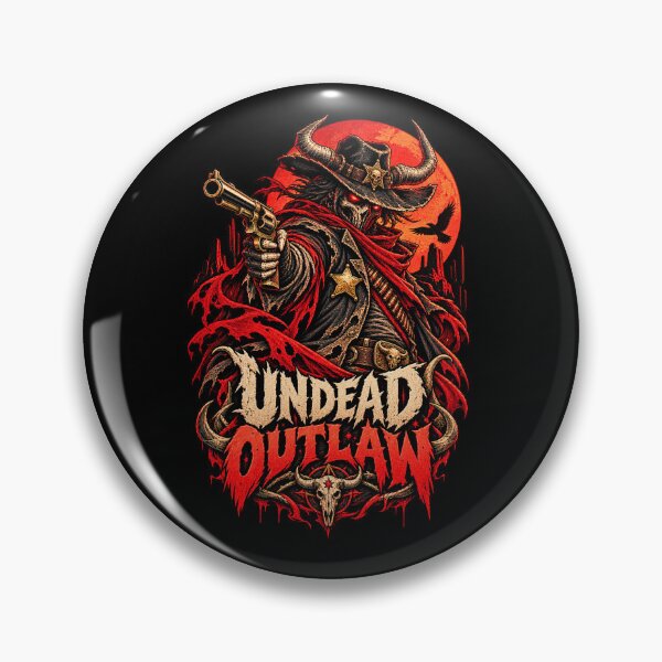 Item preview, Undead Outlaw Gunslinger designed and sold by Pandaburba.