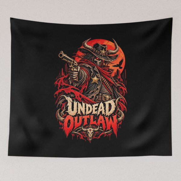 Item preview, Undead Outlaw Gunslinger designed and sold by Pandaburba.