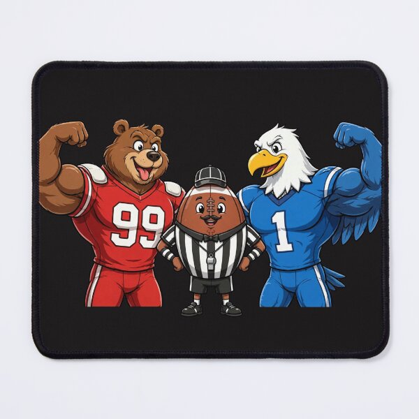 Item preview, Funny Muscular Bear vs Muscular Eagle Football Shirt | American Football designed and sold by Ibrahimhema5.