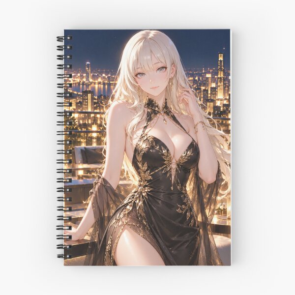 Item preview, Golden City Night | Silver-Haired Muse designed and sold by SEIMEI2025.