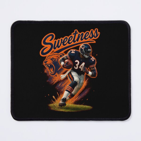 Item preview, Walter Payton Sweetness Chicago Bears Football Art-40 designed and sold by DebraMattie.