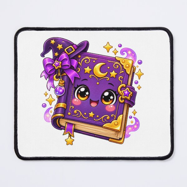 Item preview, Cute Kawaii Magic Spell Book Halloween Witchy Fantasy designed and sold by Pixanova.