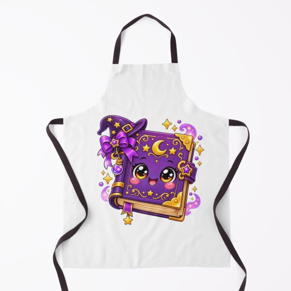 Item preview, Cute Kawaii Magic Spell Book Halloween Witchy Fantasy designed and sold by Pixanova.