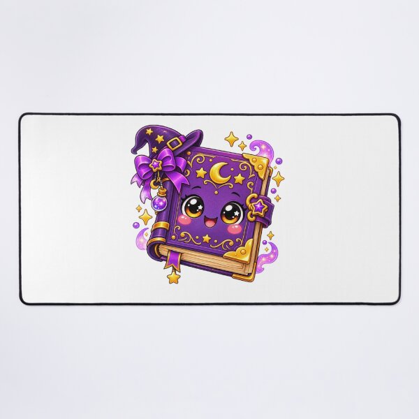 Item preview, Cute Kawaii Magic Spell Book Halloween Witchy Fantasy designed and sold by Pixanova.