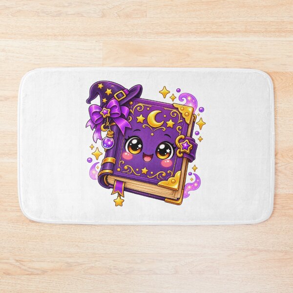 Item preview, Cute Kawaii Magic Spell Book Halloween Witchy Fantasy designed and sold by Pixanova.