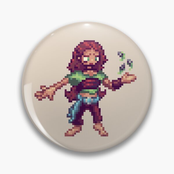 Item preview, Sprout the Halfling Druid, Fantasy Pixel Art designed and sold by Curs-3d.