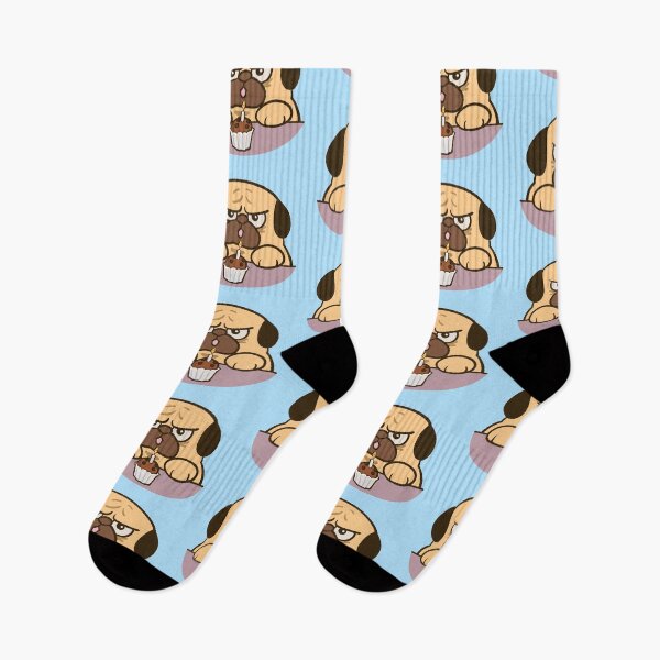 Item preview, Pug happy birthday  designed and sold by Huebucket.