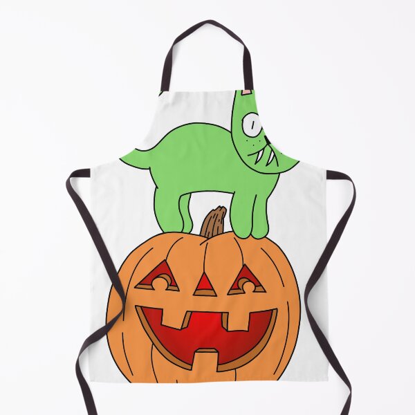 Item preview, Pumpkin Cat - green designed and sold by motherbrainart.