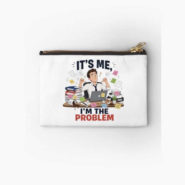 Item preview, Its Me Im The Problem Funny Office Humor Work Sticker designed and sold by Créative touche .