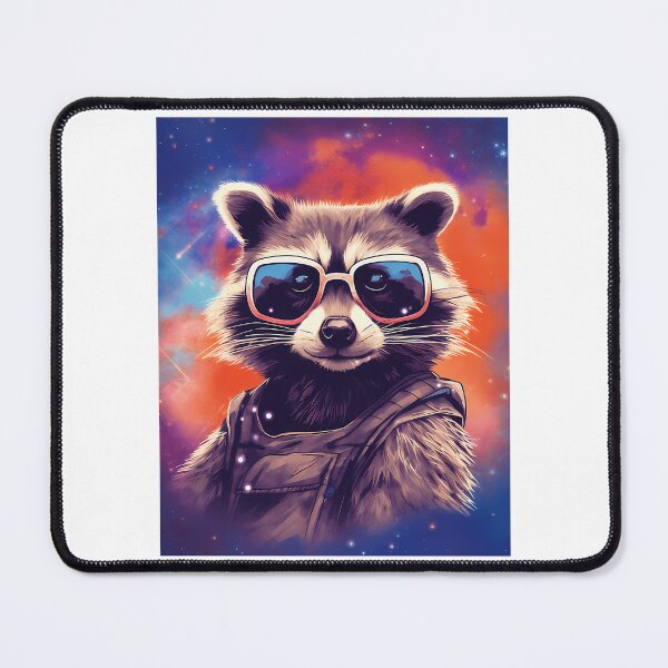 Item preview, Color Racoon In The Galaxy designed and sold by elizah-jeffcoat.