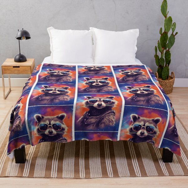 Item preview, Color Racoon In The Galaxy designed and sold by elizah-jeffcoat.