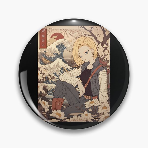 Artikelvorschau, Traditionelles Android 18 entworfen und verkauft von richellero.